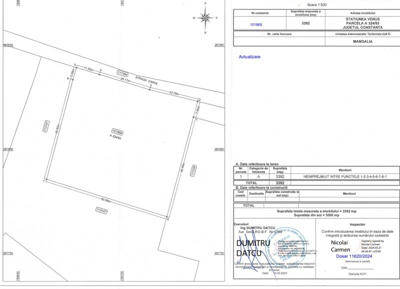 Cap Aurora Jupiter, 3392mp, proprietar.